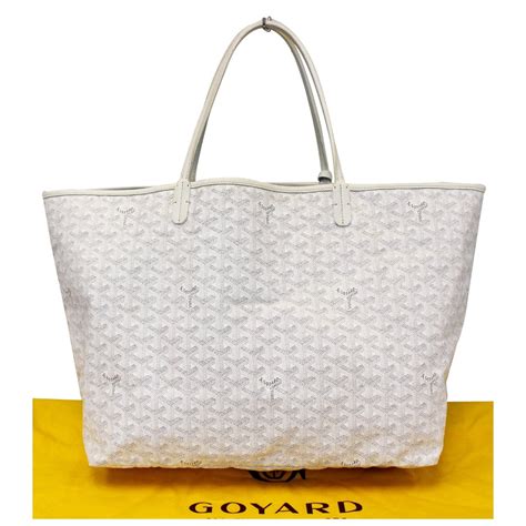 goyard white tote bag|goyard tote where to buy.